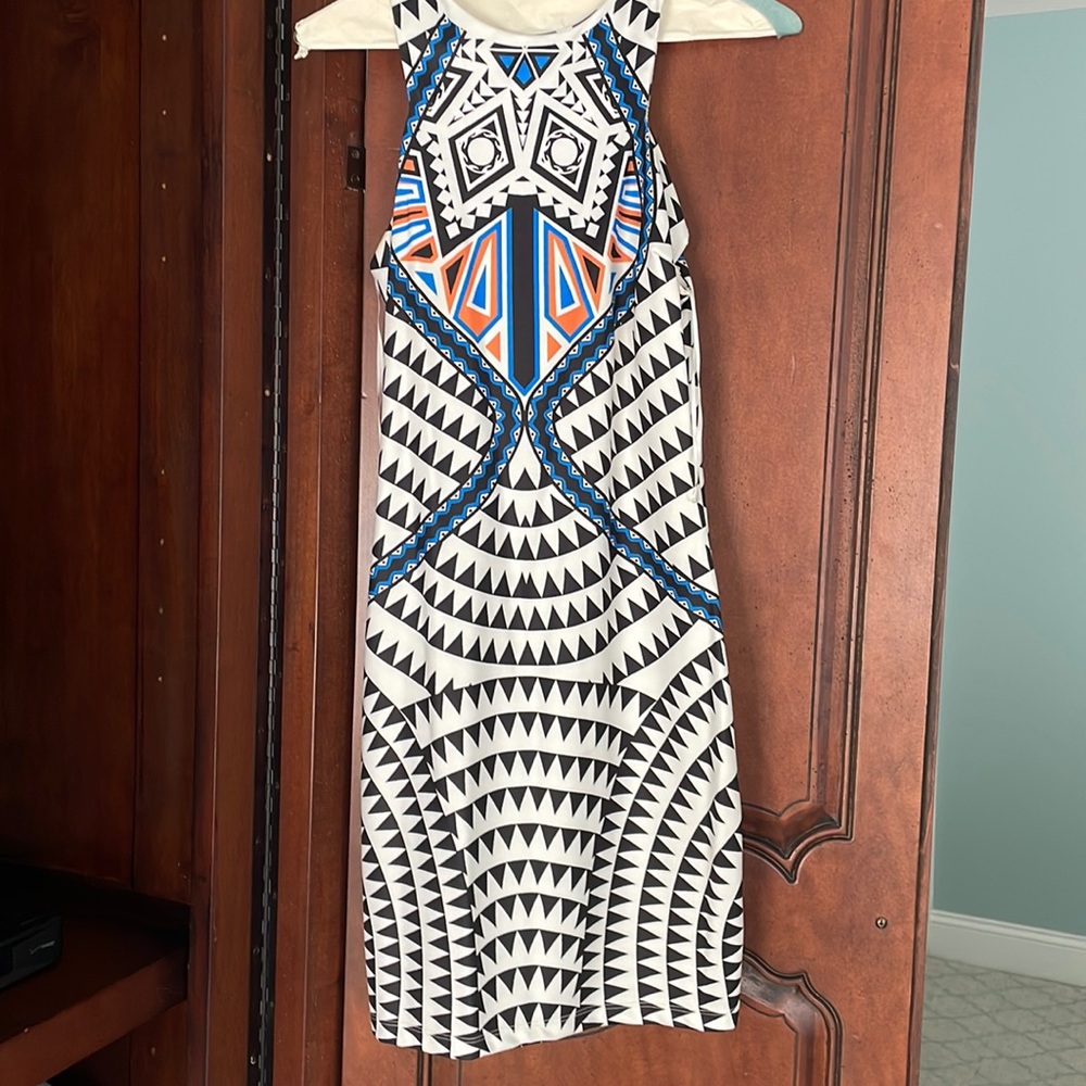 Great print mini dress
